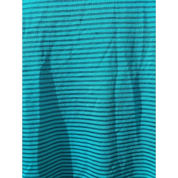 NWT LUCY Full Potential Verdial Pullover Top Large Green Black Athletic Mesh - Picture 3 of 9